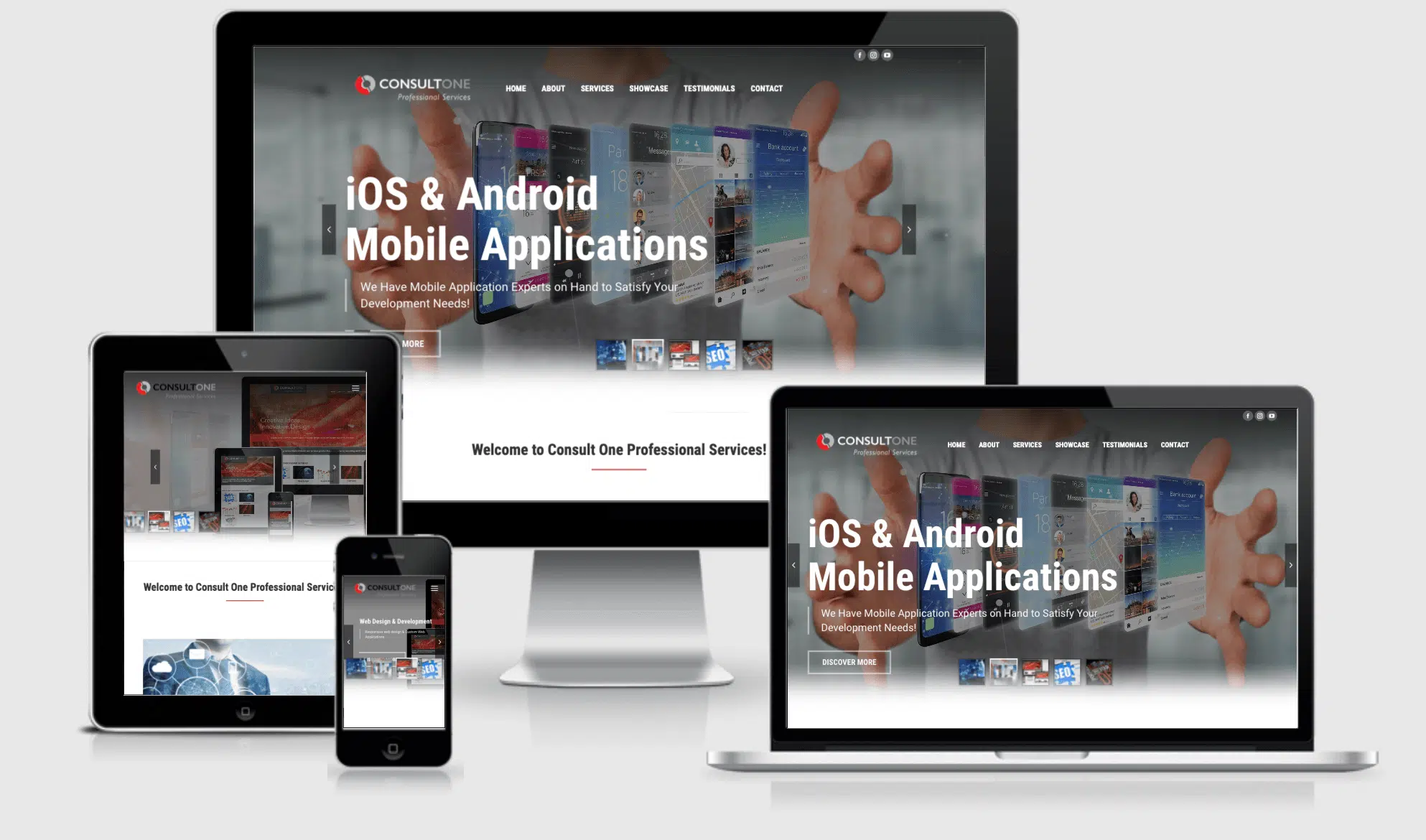 Responsive Website design and development