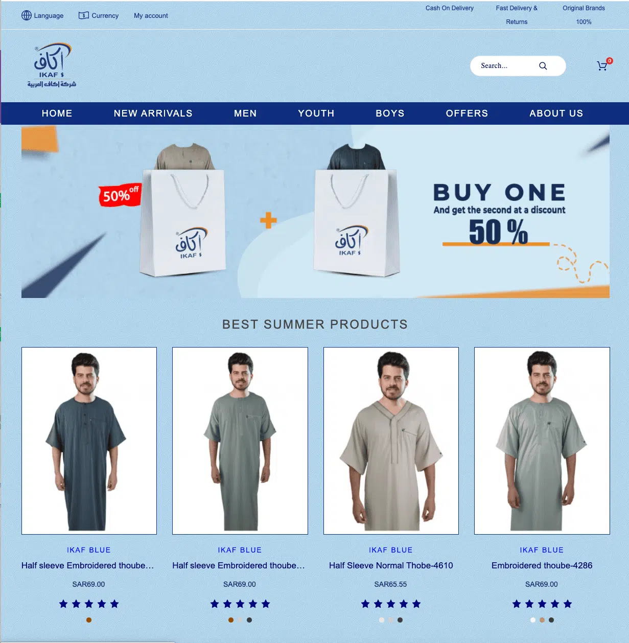 E-commerce Website Design and developments