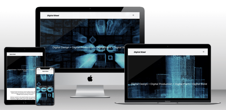 Digital Steel — Web design & branding